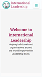 Mobile Screenshot of internationalleadership.com